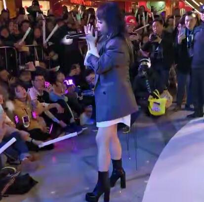 襄陽獵鷹保安為飛兒樂隊護航