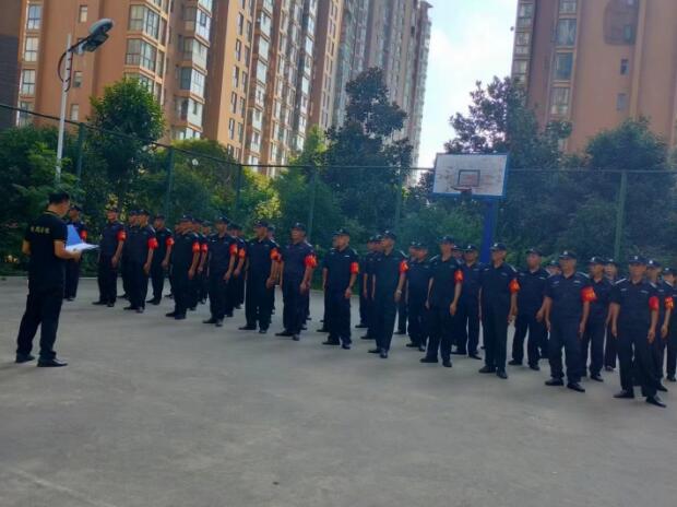 保安定期培訓、定期業(yè)務能力驗收！